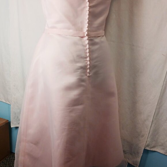 Soft Pink, Below the Knee, formal dress - Picture 4 of 6